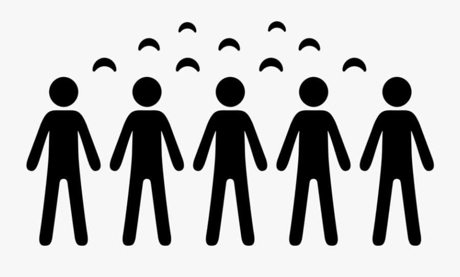 Crowd Clipart Person Icon - Crowd Icon Png, Transparent Clipart