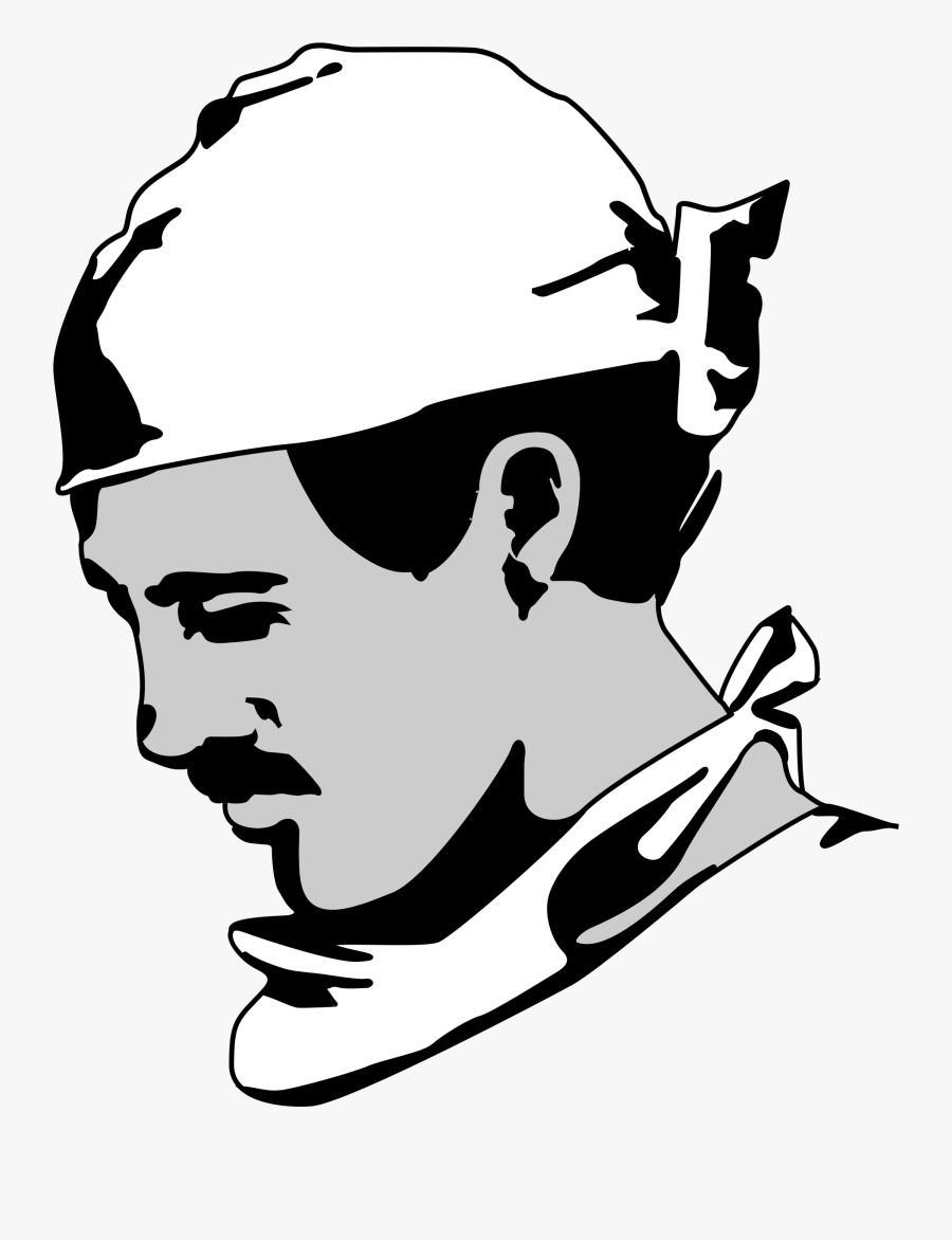 This Png File Is About Doctor , Vector , Clipart , - Surgeon Hat Clipart Black And White, Transparent Clipart