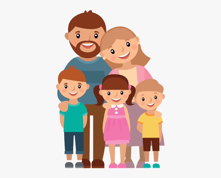 Picture - My Family Cartoon Png , Free Transparent Clipart - ClipartKey