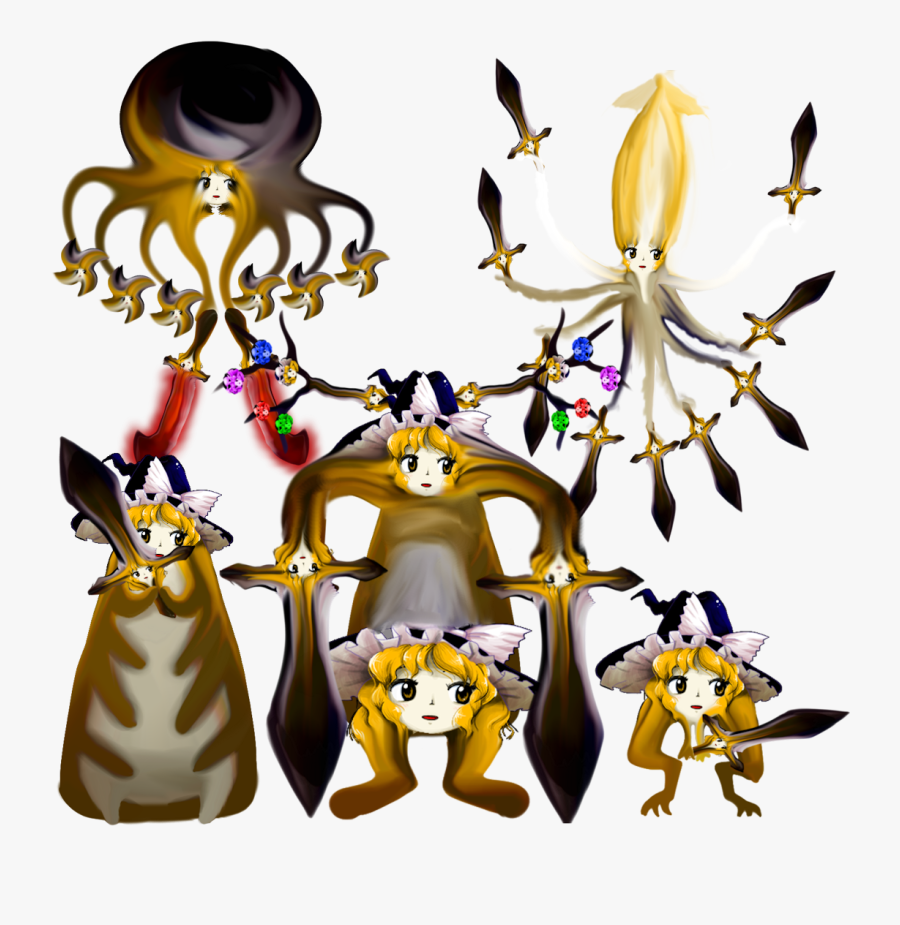 Crowd Of Marisa - Illustration, Transparent Clipart