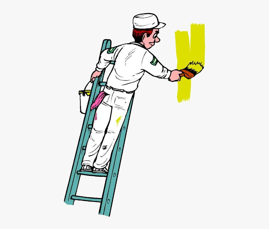 Paul Curtis Painters And - House Painter Clip Art, Transparent Clipart