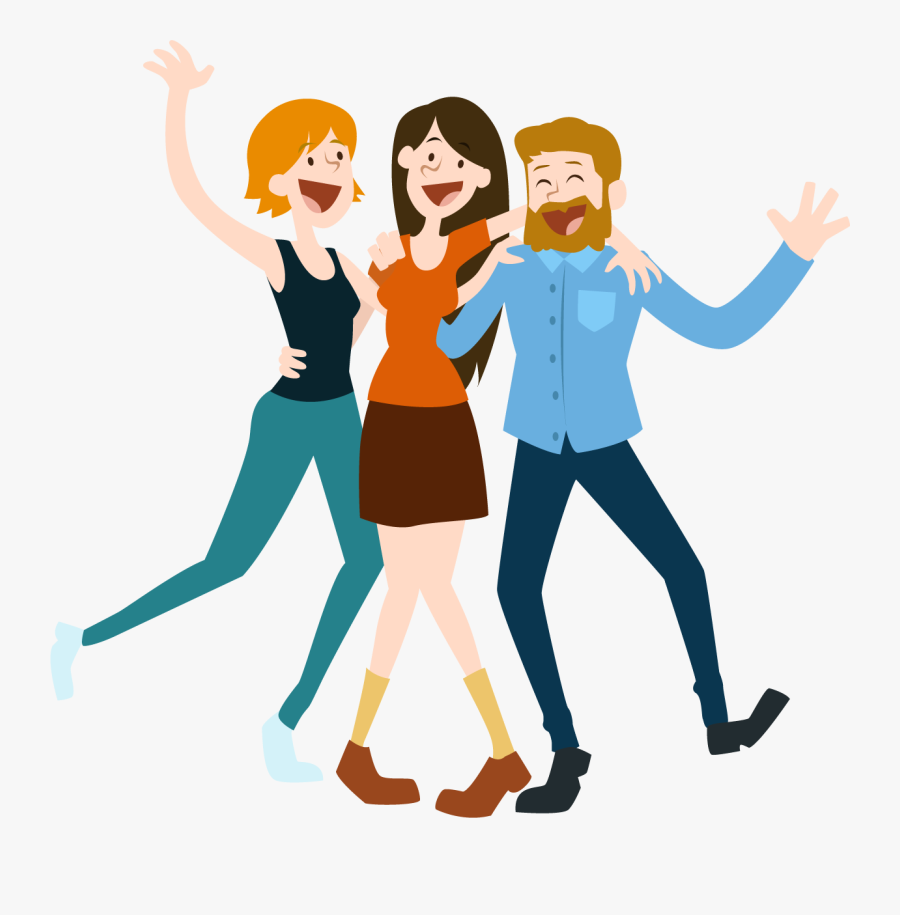 People Clipart Transparent - Happy People Clipart Transparent, Transparent Clipart