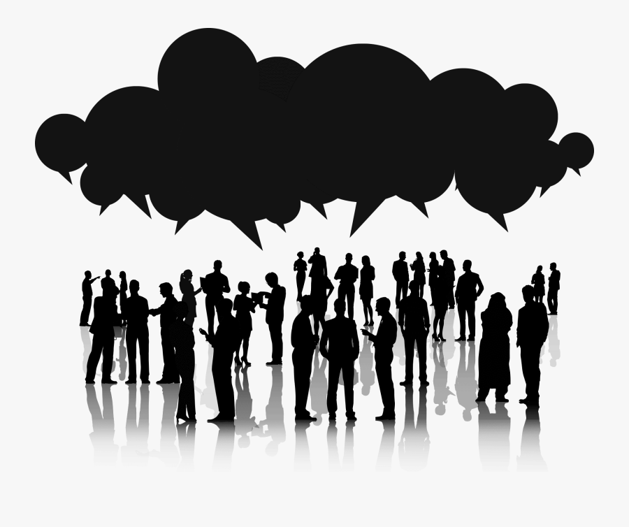 Social Group Public Relations Crowd Human Behavior - Crowd Interaction Png, Transparent Clipart