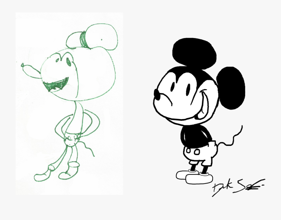Mickey After Plastic Surgery - Cartoon, Transparent Clipart