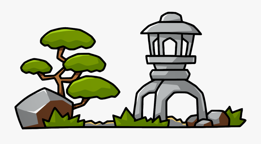 Japanese Garden Clipart, Transparent Clipart
