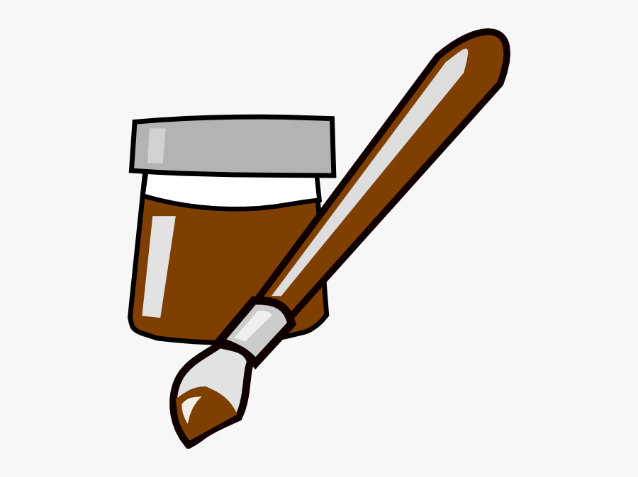 Clip Freeuse Stock Free Painter Clipart - Paint Brush Clip Art, Transparent Clipart