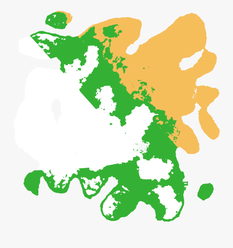 Biome Rust Map - Illustration, Transparent Clipart