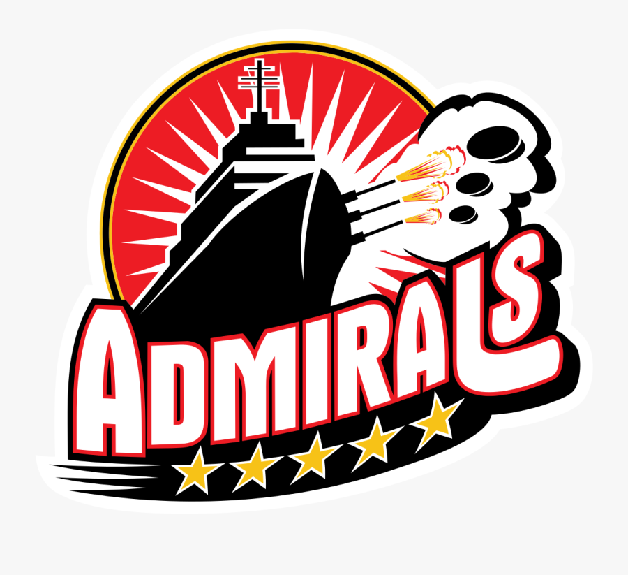 Norfolk Admirals Logo, Transparent Clipart