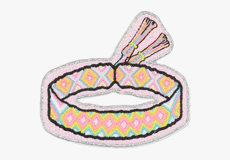 Clipart Bag Of Marshmallows The Food That Is Opened - Friendship Bracelet Sticker Sticker, Transparent Clipart
