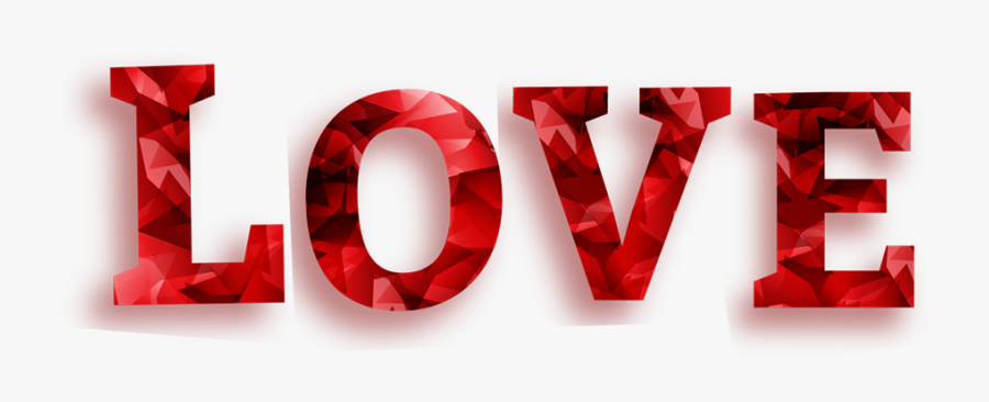 Love Png Word Transparent - Graphic Design, Transparent Clipart