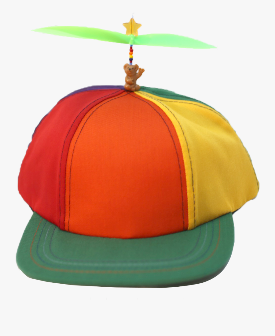 Cap - Hat With Propeller Png, Transparent Clipart