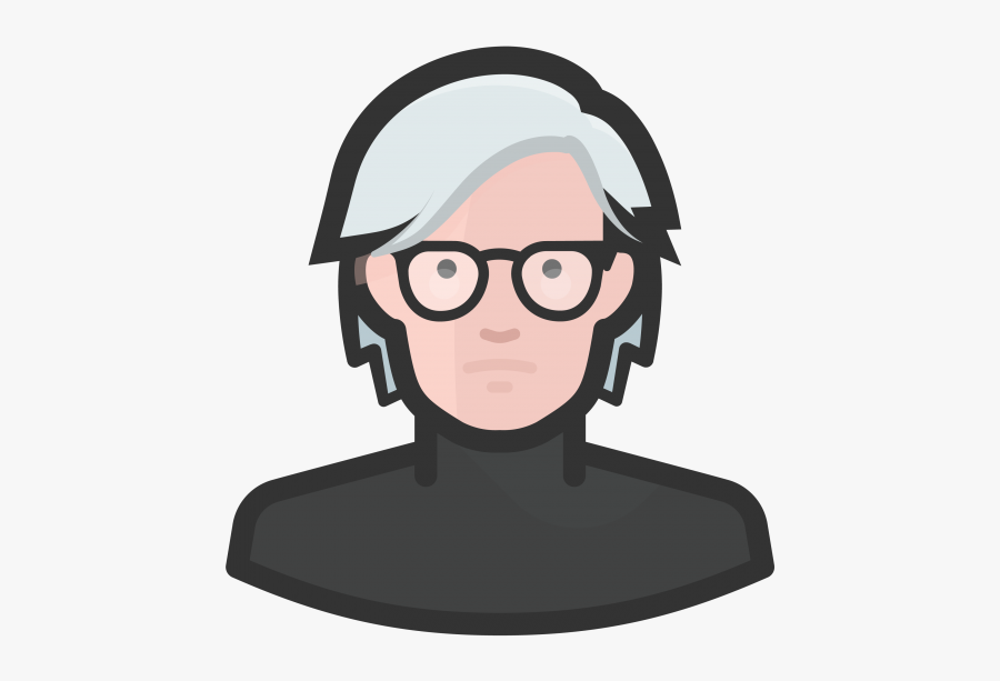 Andy Warhol Icon, Transparent Clipart