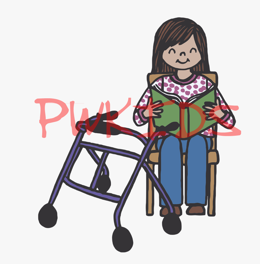 Palsy - Clipart - Paralisis Cerebral Dibujos Png, Transparent Clipart
