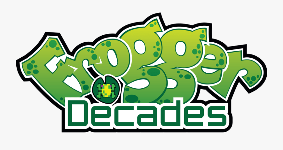 Frogger Decades Logo - Frogger Decades, Transparent Clipart