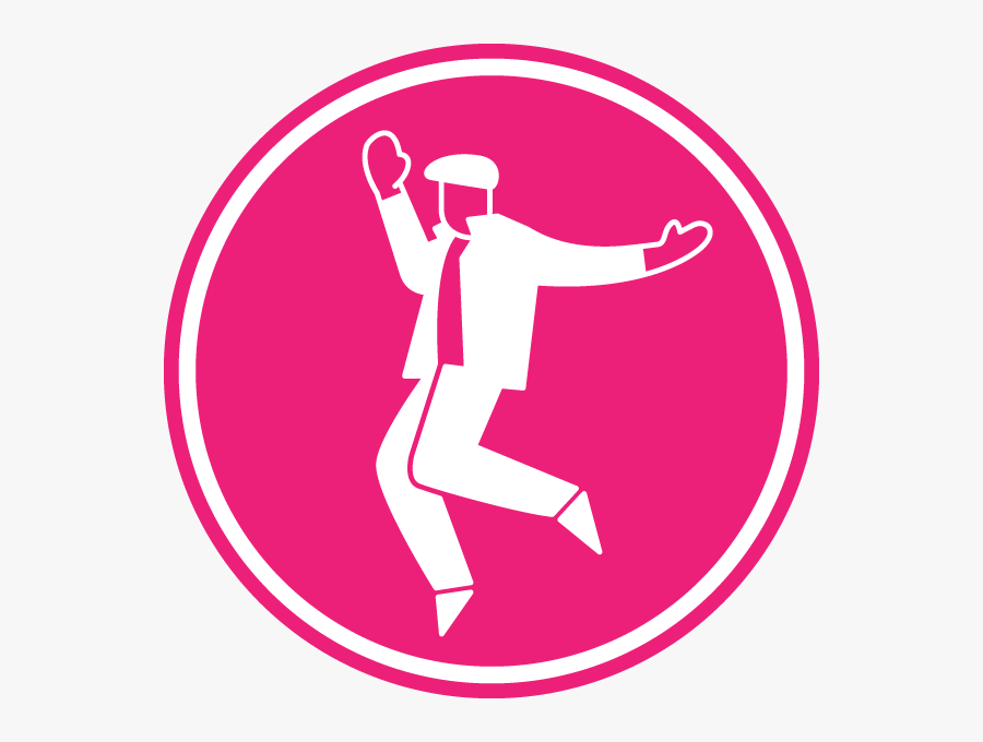 Transparent Dancing Through The Decades Clipart - Circle, Transparent Clipart