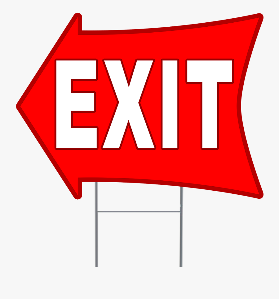 Exit, Transparent Clipart