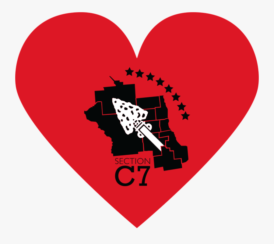 Transparent Philmont Scout Ranch Clipart - Heart, Transparent Clipart