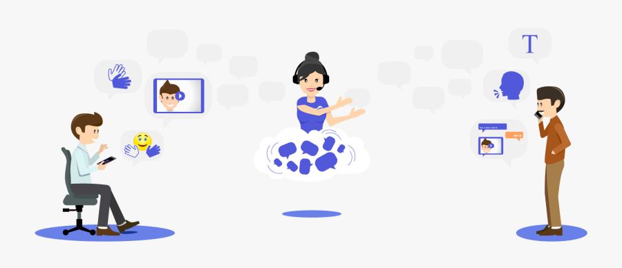 Djanah™, Call In Sign Language, Text Or Voice, Transparent Clipart