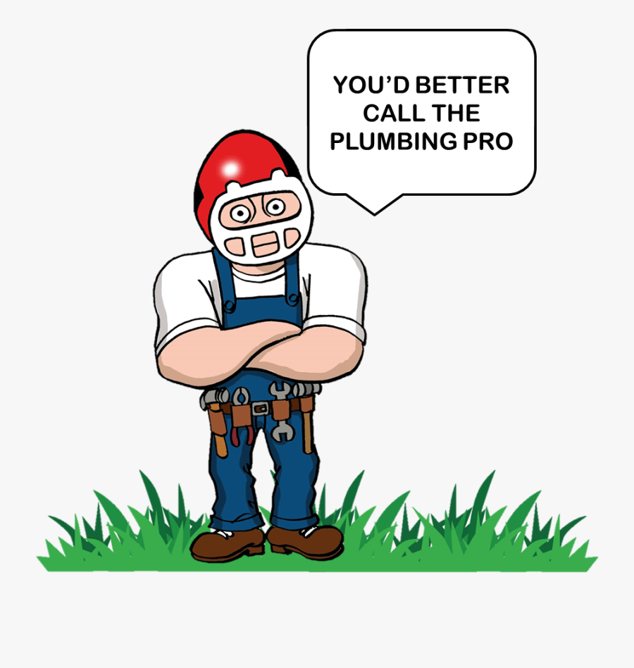 Plumbing Pro Grass - Cartoon, Transparent Clipart