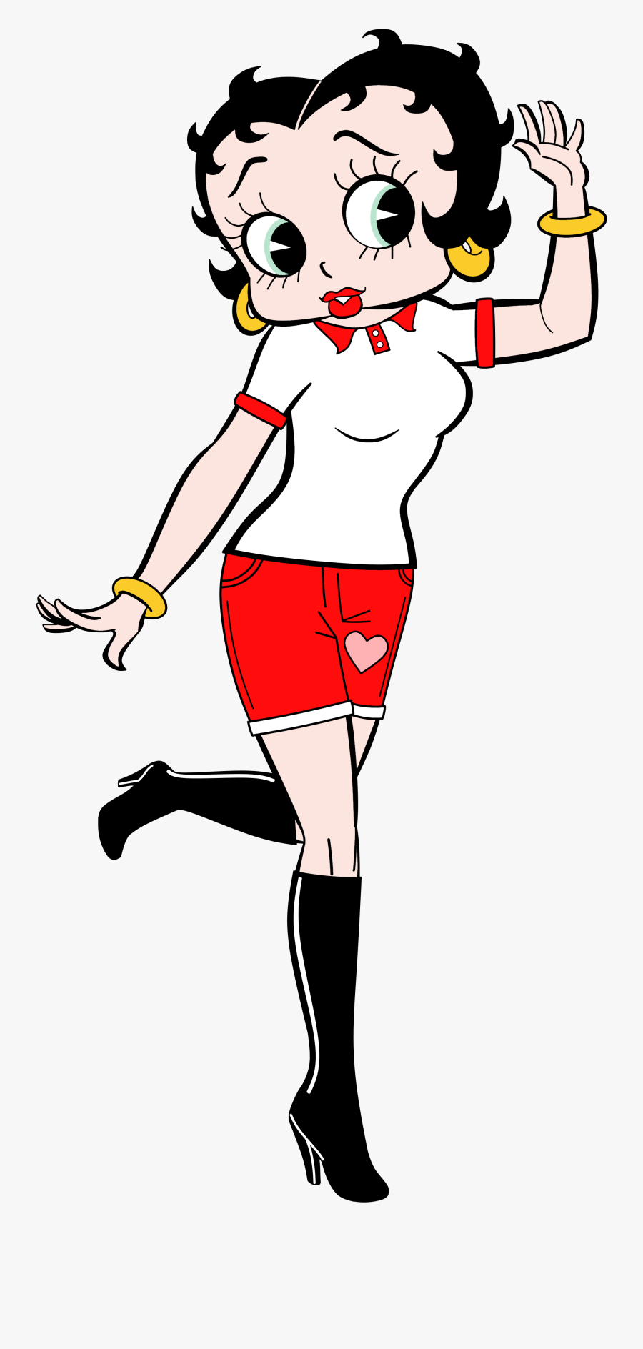 Betty Boop Anime Spring Break Render - Betty Boop, Transparent Clipart