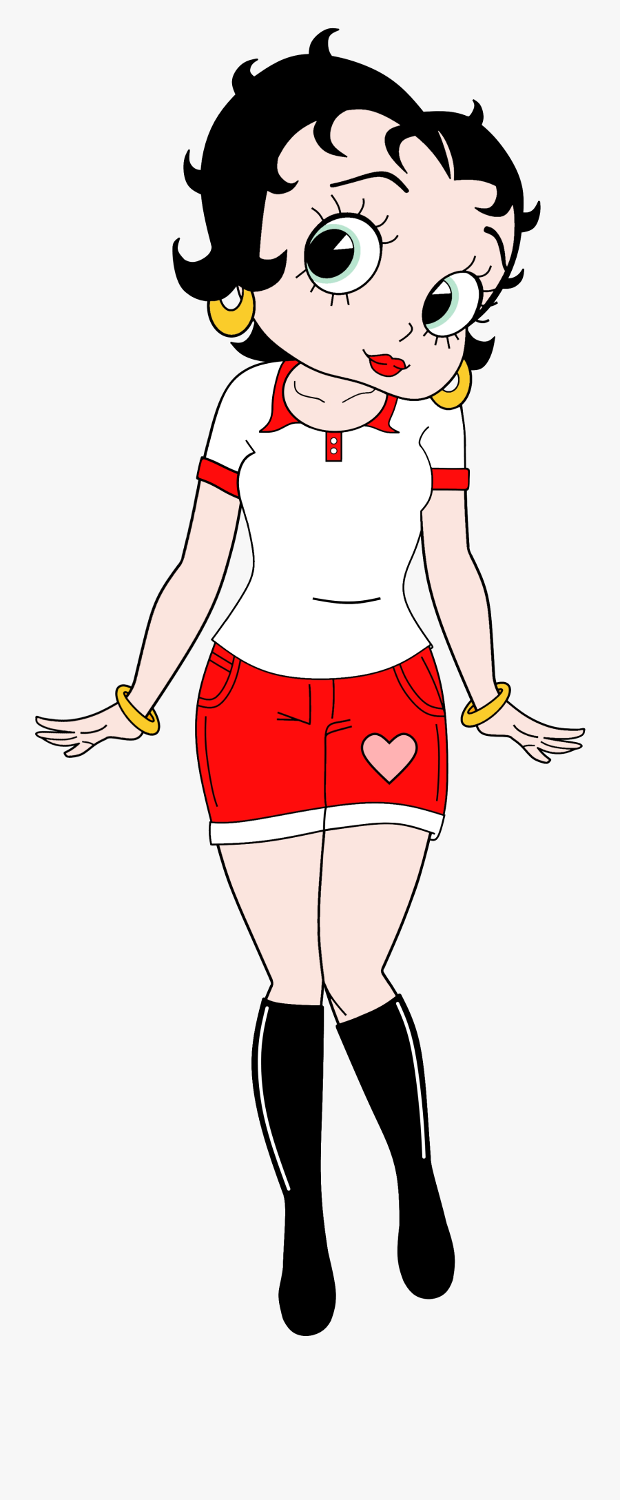 Betty Boop Anime Spring Break Render - Transparent Betty Boop Png, Transparent Clipart