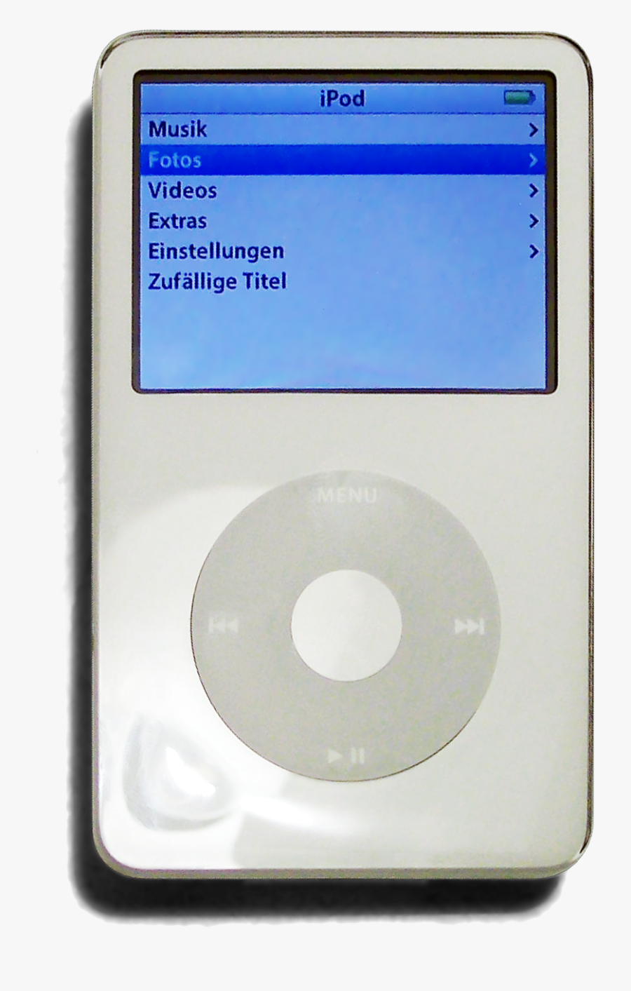 File Th Generation White - Ipod 5th Generation, Transparent Clipart