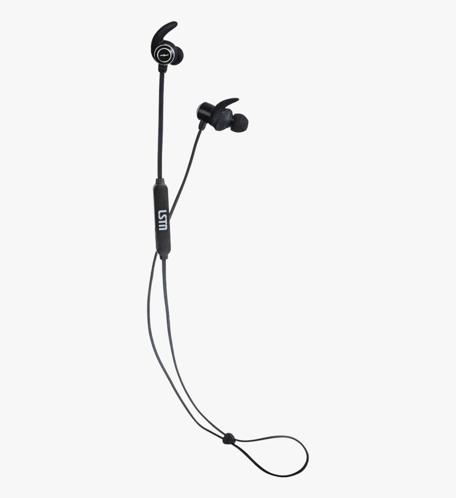 Bolt Wireless Black Lstn - Transparent Earbuds, Transparent Clipart