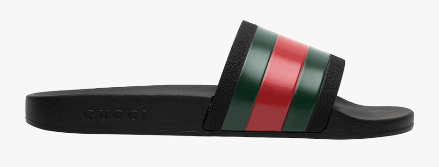 Pursuit Rubber Slide Black - Slipper, Transparent Clipart
