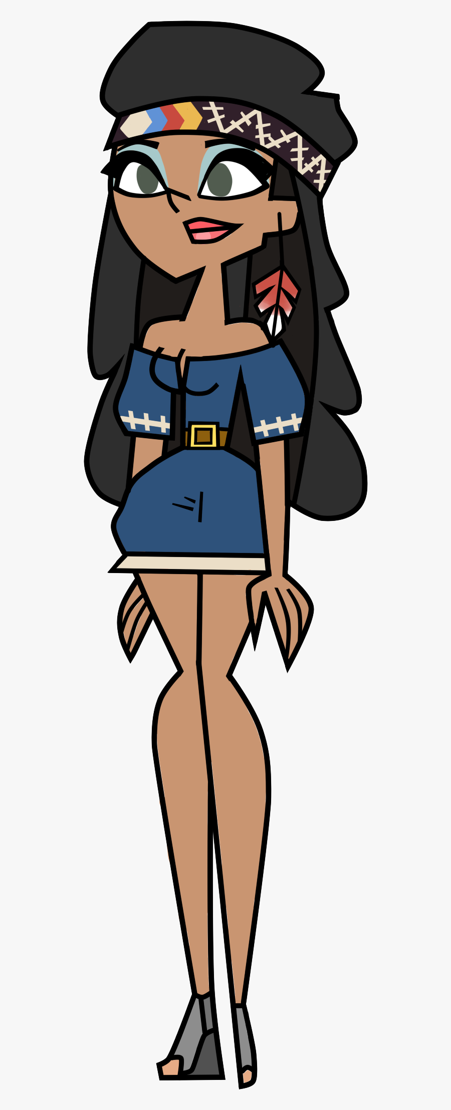 Total Drama Fan Made Female Character Clipart , Png - Total Drama Female Oc, Transparent Clipart