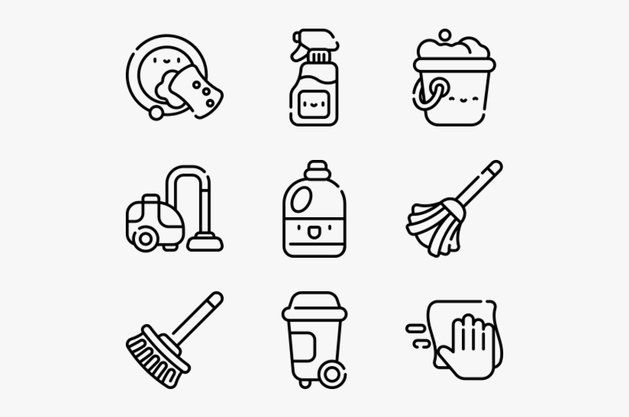 Cleaning, Transparent Clipart