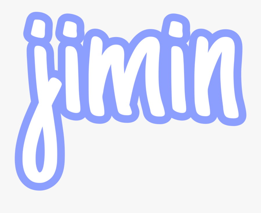 #jimin #parkjimin #jiminwriting #editing #bts #writing - Calligraphy, Transparent Clipart