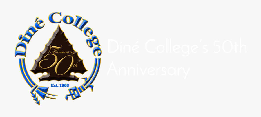 50th Anniversary Png - Dine College 50th Anniversary, Transparent Clipart
