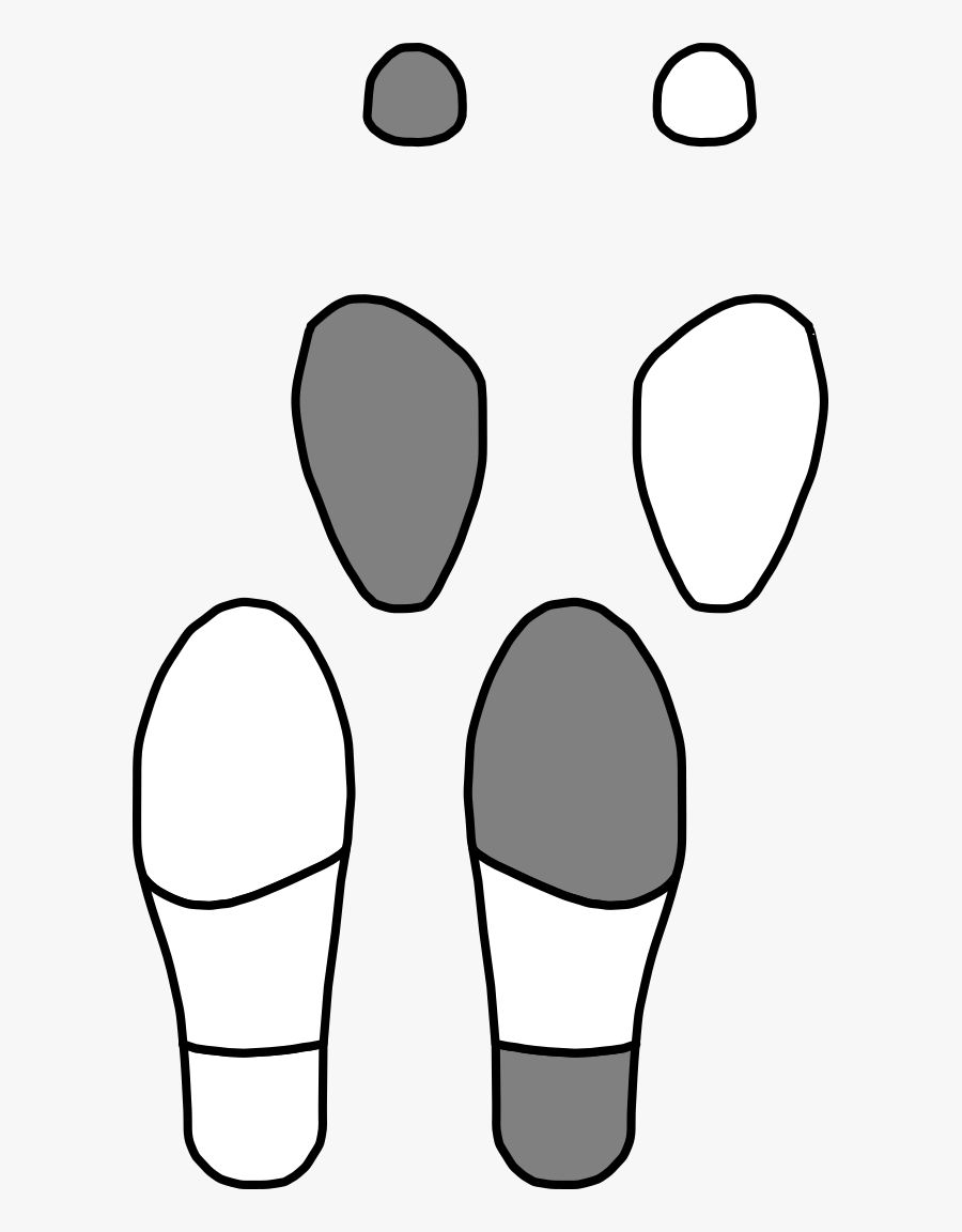 Balboa Foot Positions, Transparent Clipart
