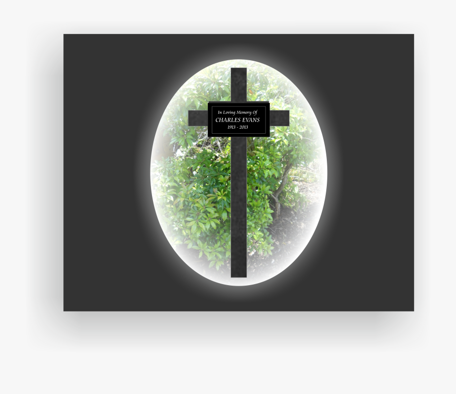 Memorial Cross Png - Circle, Transparent Clipart