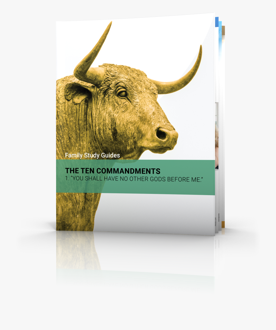 Transparent Ten Commandments Png - Bull, Transparent Clipart