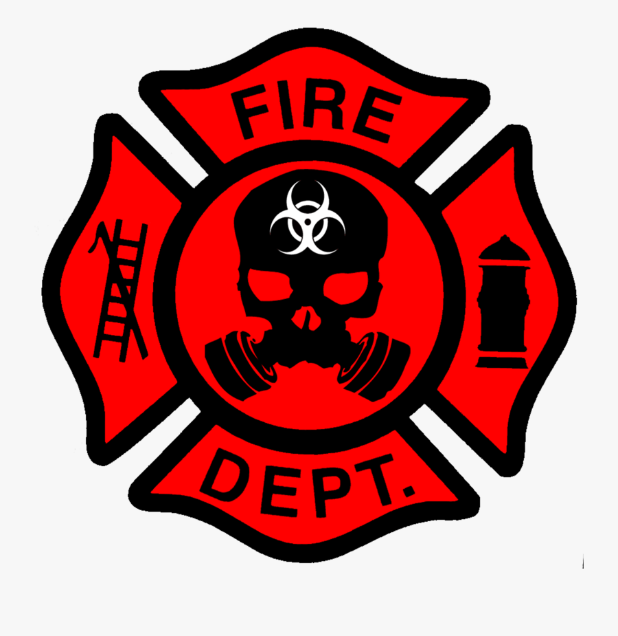Firefighter Maltese Cross, Transparent Clipart