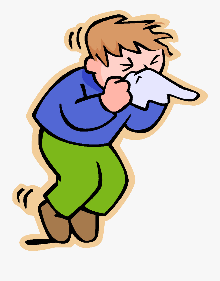 Sick Person Clip Art Transparent Png - Flu Clipart, Transparent Clipart