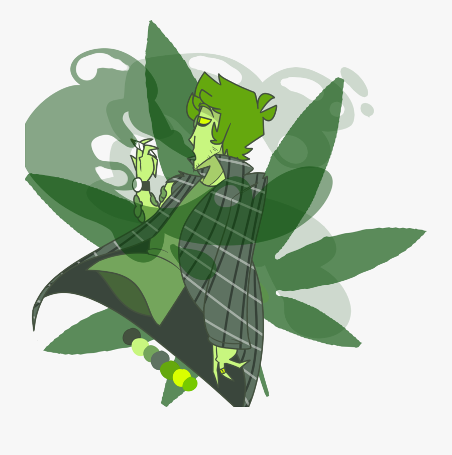 Transparent Cartoon Weed Leaf Png - Cartoon, Transparent Clipart