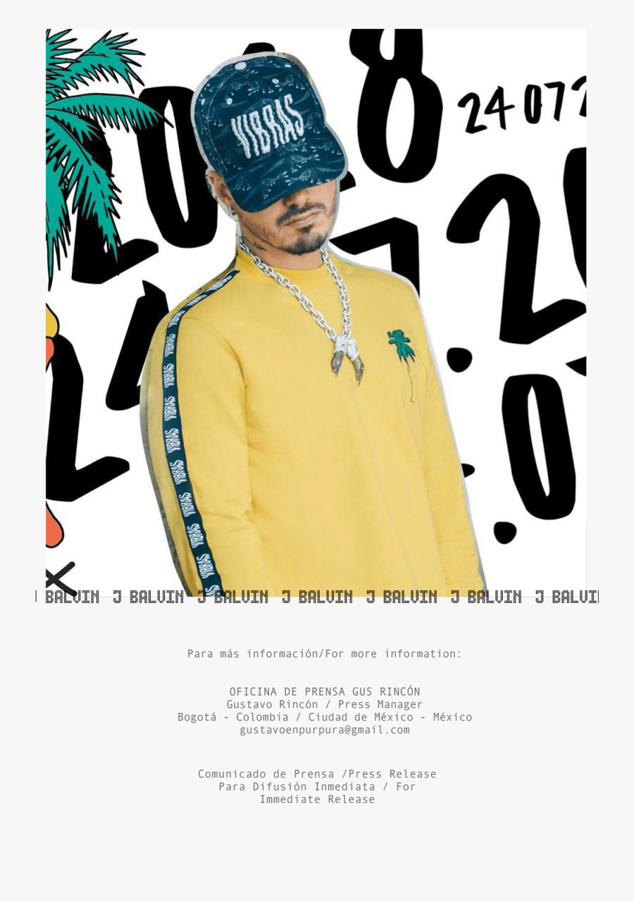 J Balvin Png - Poster, Transparent Clipart