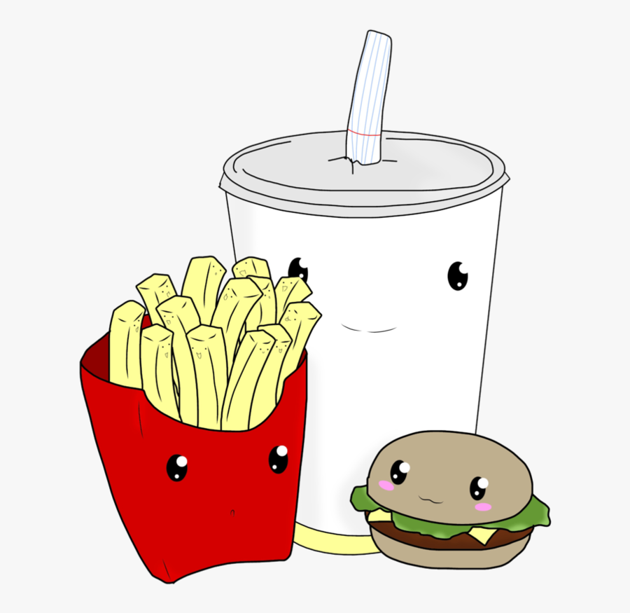 Gym Clipart Kawaii - Food Chibi, Transparent Clipart