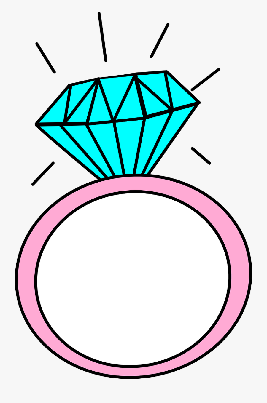 Engagement Ring Clipart Png, Transparent Clipart