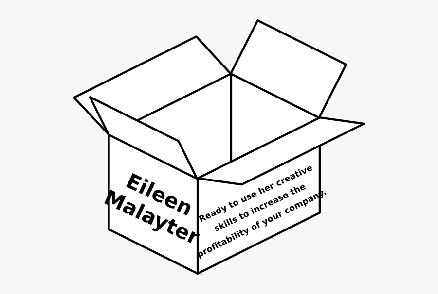 Open Box, Transparent Clipart