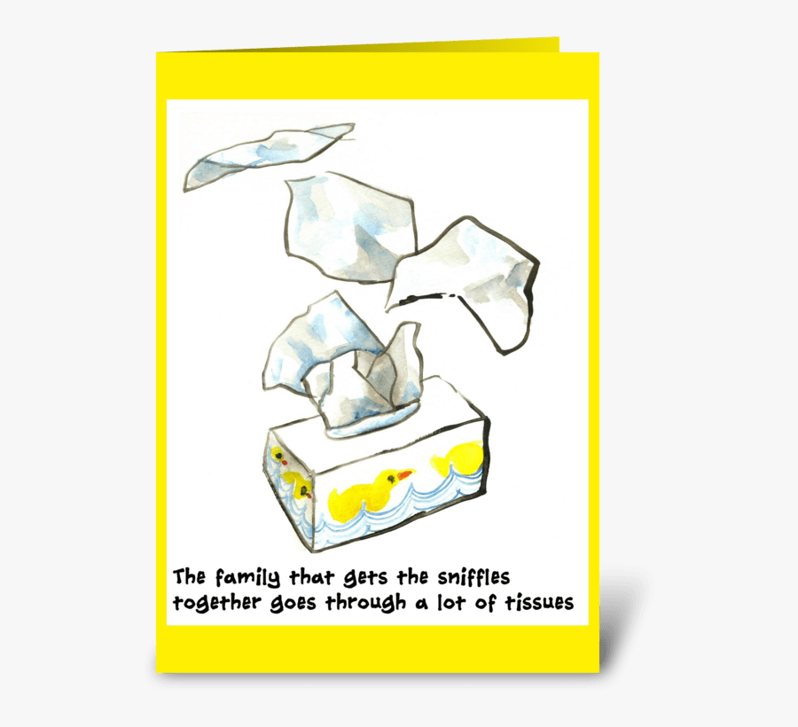 Family Get Well Card Greeting Card - Cartoon, Transparent Clipart