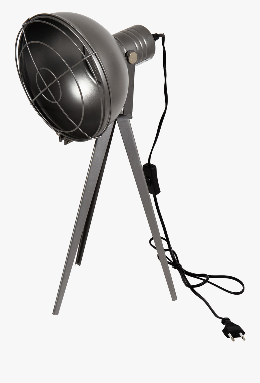 Lampe De Table Industrielle - Lampe Action, Transparent Clipart