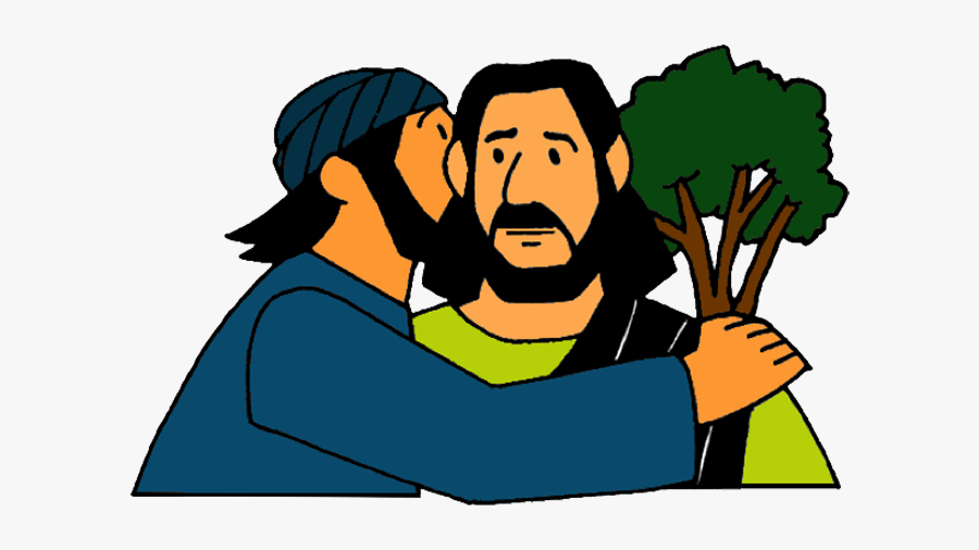 Judas Betrays Jesus Clipart, Transparent Clipart