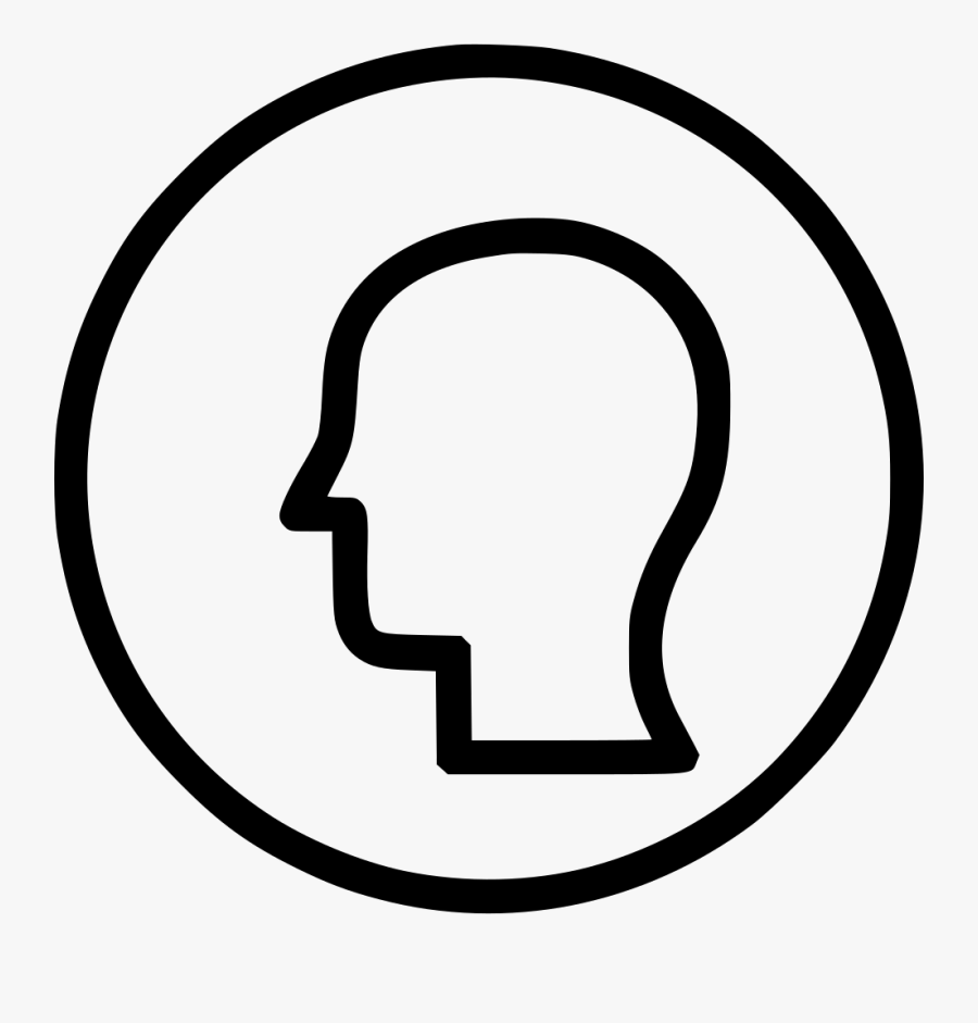 User Face Side Man Avatar Comments Clipart , Png Download - Side Face Avatar Icon, Transparent Clipart