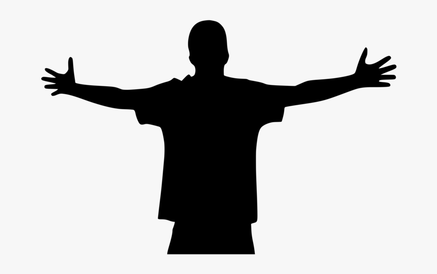 Silhouette,symbol,arm - Happy Birthday Step Son Funny, Transparent Clipart