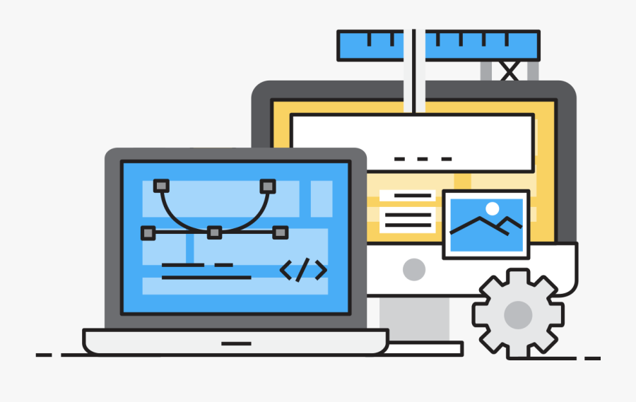 Få Gratis Hjælp Til Dit Webshop Design - Website Builder Png, Transparent Clipart