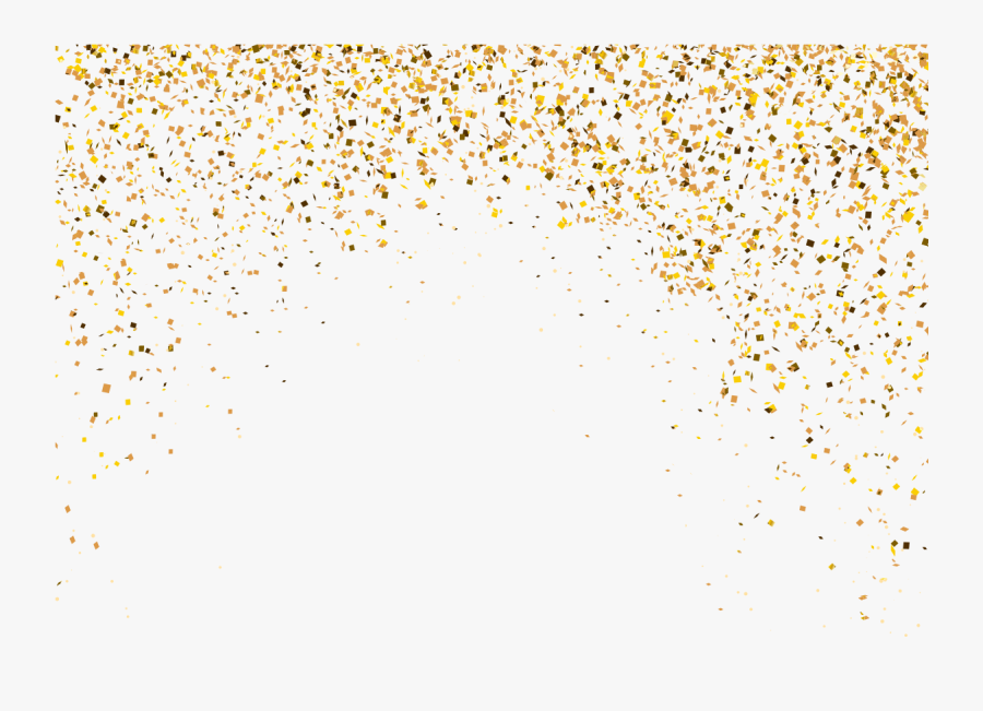 Explosion Particle Irregular Background Gold Particles - Gold Dust Particles Png, Transparent Clipart