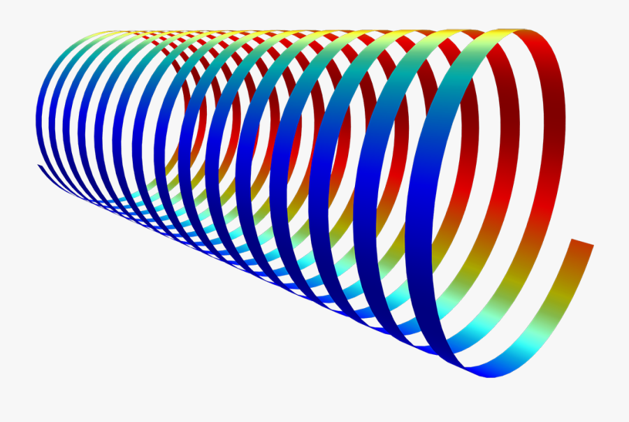An Example Of Visualizing Particle Trajectories As, Transparent Clipart